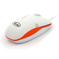Miniatura 5 de RATON 3FREE OPTICO MCM101 BLANCO/NARANJA USB