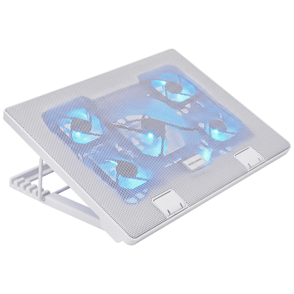BASE DE REFRIGERACION PARA PORTATILES MARS GAMING MNBC2 5 VENTILADORES ULTRA SILENCIOSOS HASTA 17.3"
