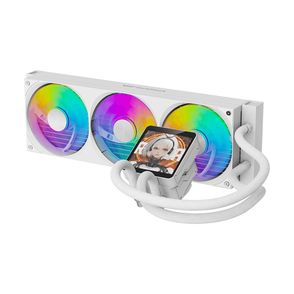 darkFlash DW DV360SMAX W EU1 sistema de refrigeraci n para ordenador Procesador Sistema de refrigeraci n l quida todo en uno 36 cm Blanco 1 pieza s