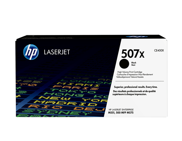 TONER HP LASERJET NEGRO 507X
