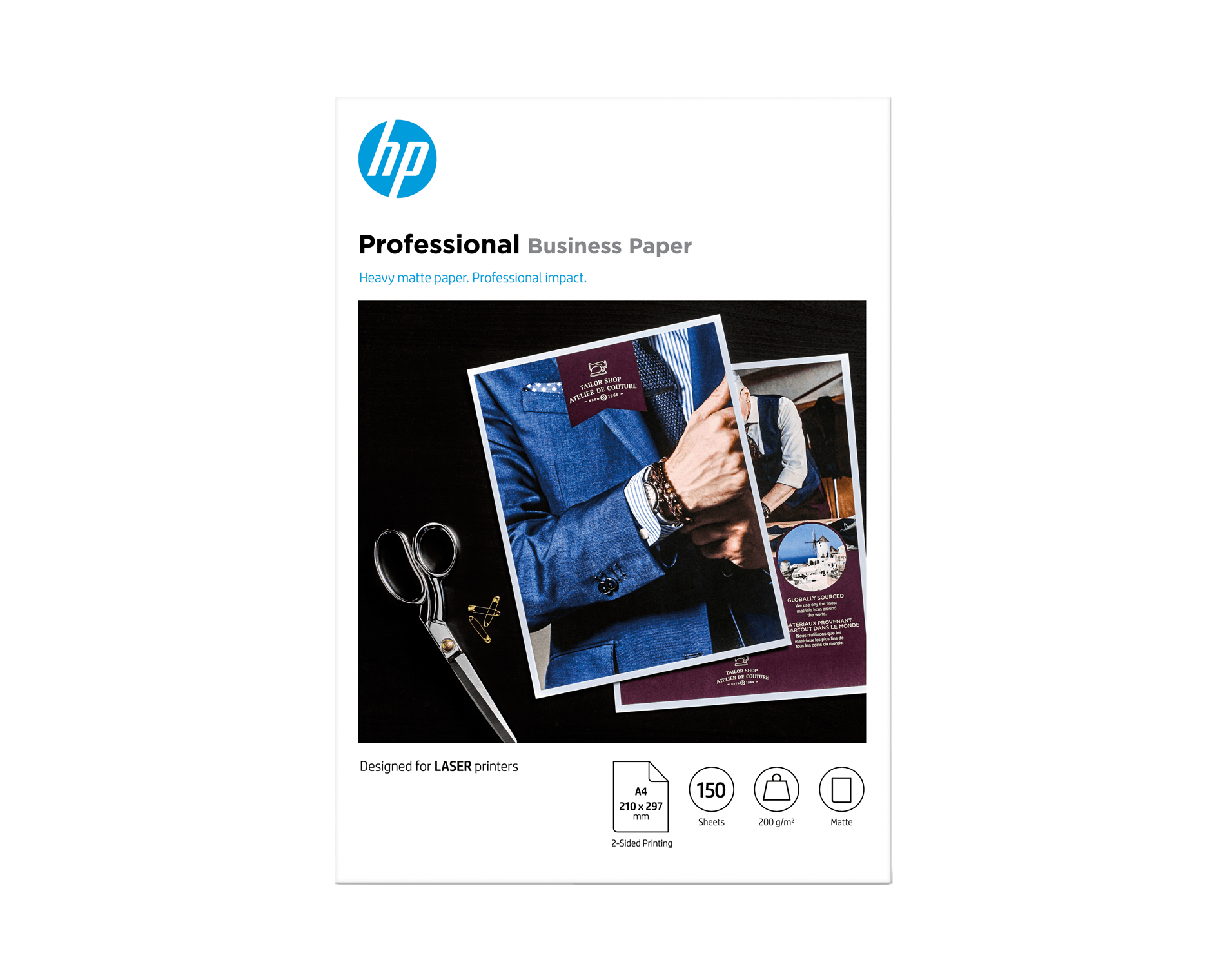 HP PROF MATTE LJ A4 200G 150SH FSC PAP ER