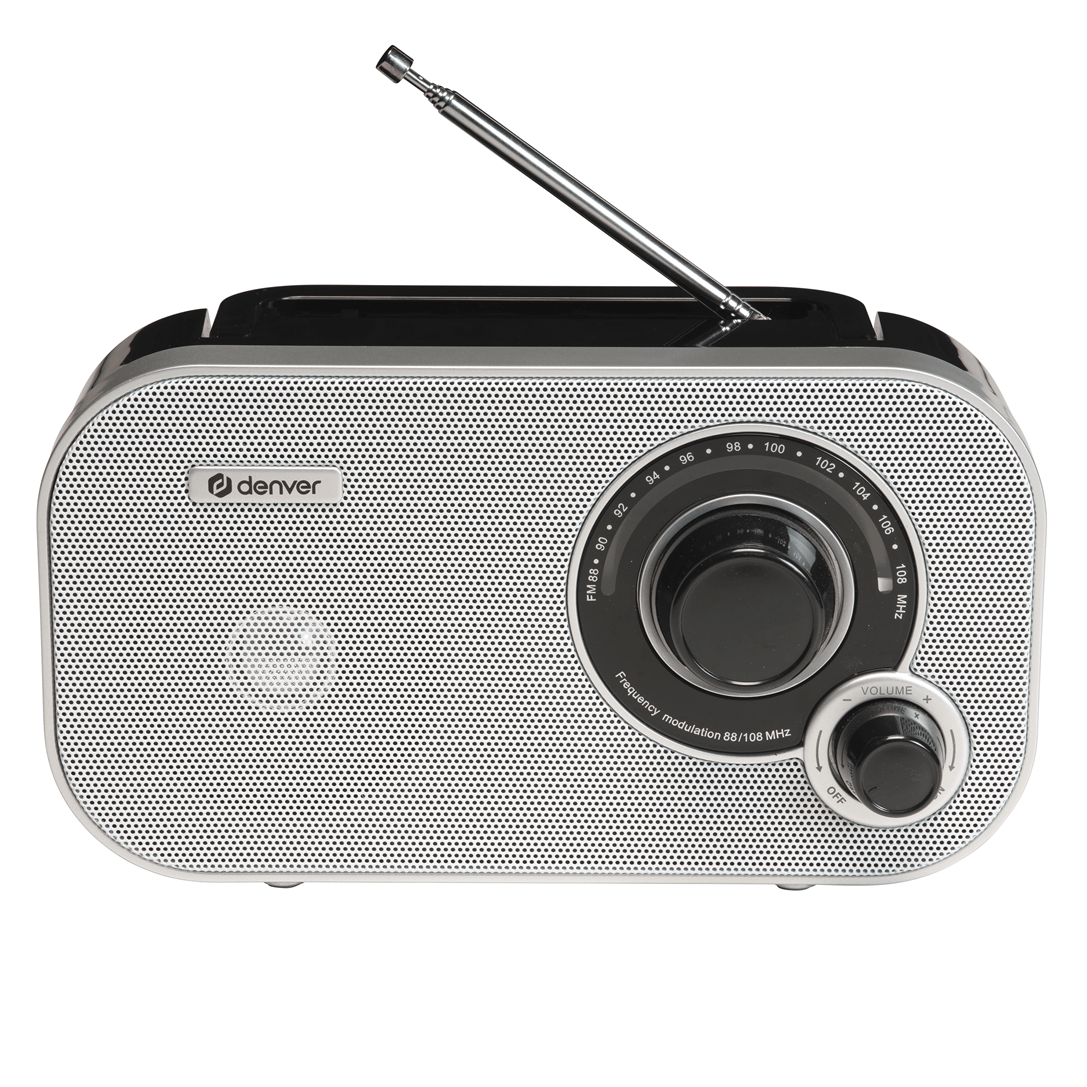 RADIO DENVER FM CON SINTONIZACION ANALAGICA BLANCA