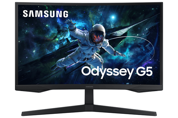 MONITOR GAMING SAMSUNG ODYSSEY LS27CG552EUXEN / 27″ QHD / 2560 x 1440/ 1MS/ 165HZ/ CURVO/ HDMI/ DP