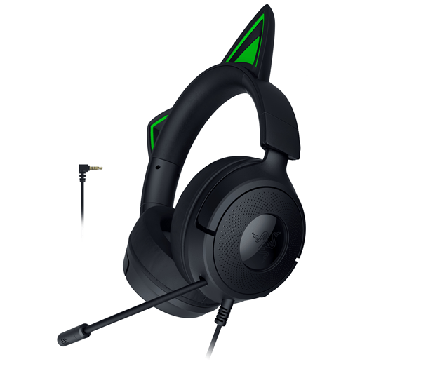 AURICULARES RAZER KRAKEN KITTY V3 X BLACK (RZ04-05350200-R3M1)