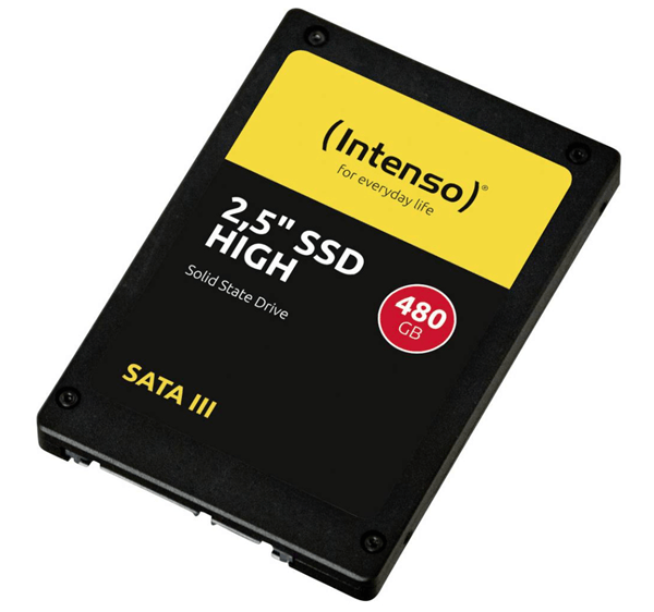 INTENSO High Performance 2.5" SSD 480GB 2.5" 520MB/s 6Gbit/s Serial ATA III