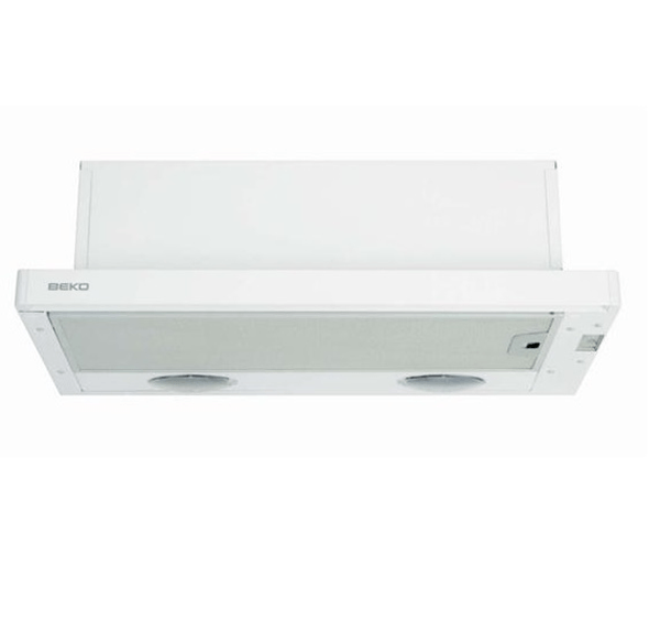 CAMPANA TELESCOPICA BEKO CTB 6407 W (V2) ANCHO 60 CM BLANCA