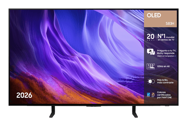 TV SAMSUNG 48" 4K UHD, OLED (PIXEL AUTOILUMINADO), 50???120 HZ VRR, HDR10+, NQ4 AI PROCESSOR GEN2, OLED HDR, NEGROS PUROS, 100% COLOR VOLUME, 4K