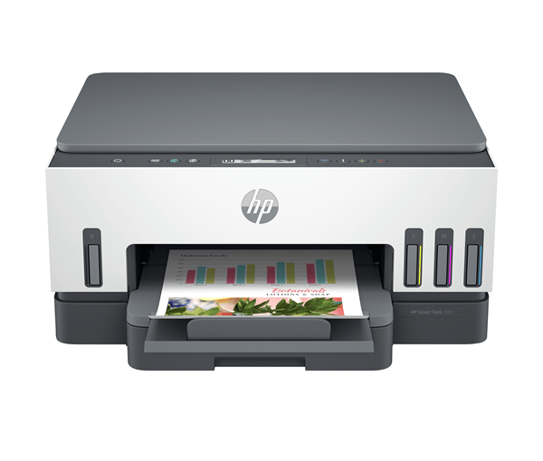 HP Smart Tank Multifunción A4Wifi Thermal Inkjet Dúplex Smart Tank 7008 Inalámbrico All-in-One Color Impresora, Up to 2 Years of ink included; Two-sid