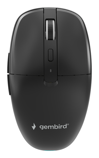 Gembird Ratón inalámbrico de 6 botones modo dual