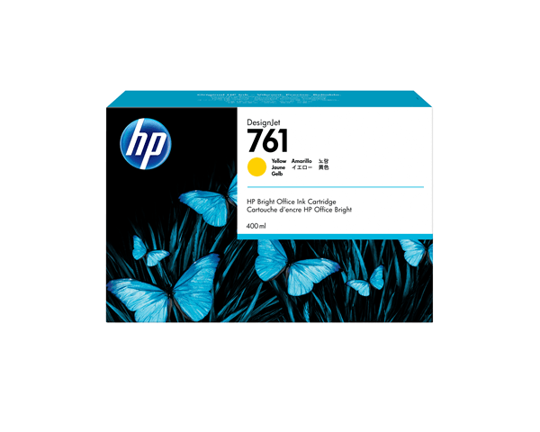 HP Designjet T7100 Cartucho Amarillo n?761 400ml