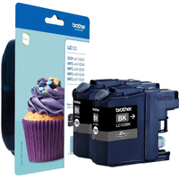 TINTA BROTHER LC-123BK NEGRO PACK 2 UD