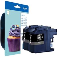 Miniatura 2 de TINTA BROTHER LC-123BK NEGRO PACK 2 UD