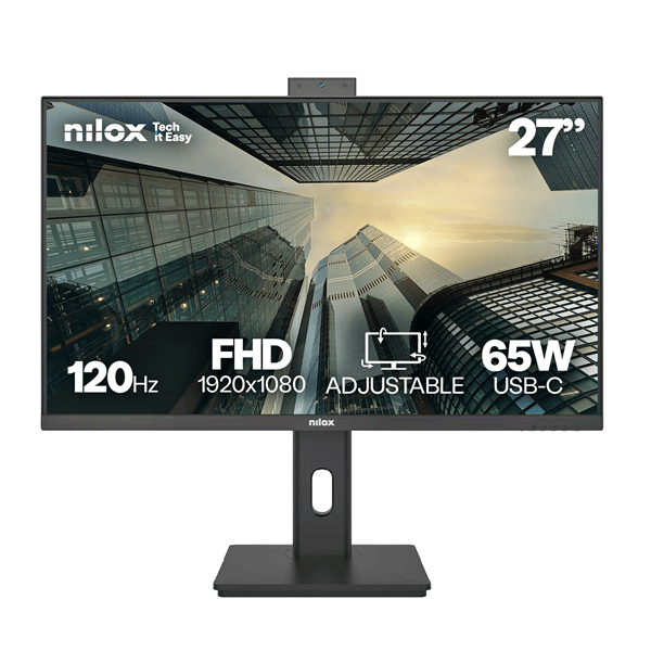 NILOX NXM27RWEB0265 27" LCD IPS Full HD Altavoces