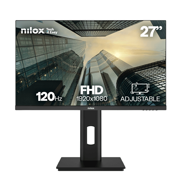 NILOX NXM27R2K1201 27" LED IPS 2K Altavoces