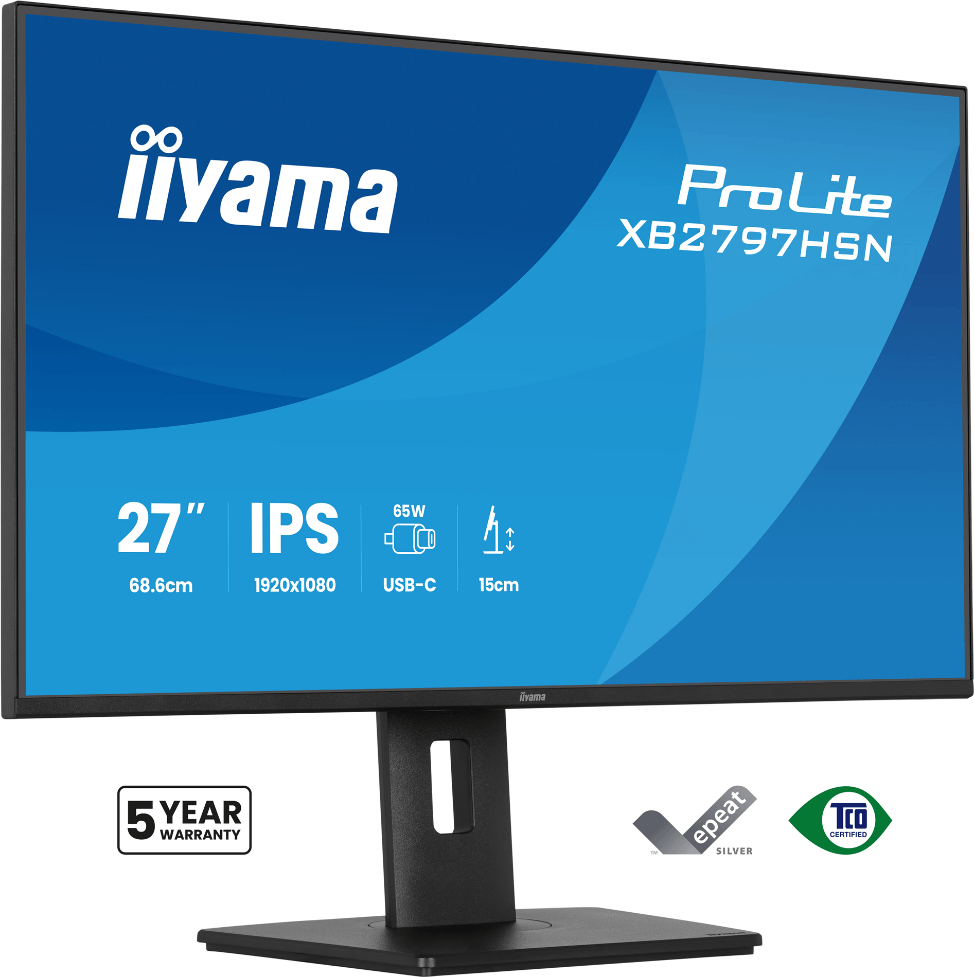 IIYAMA XB2797HSN-B1 ProLite 27" LCD IPS Full HD HDMI Altavoces