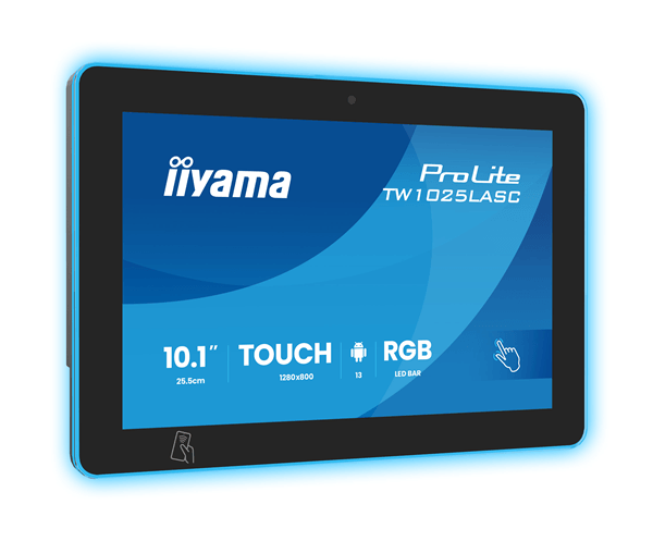 Monitor Táctil IIYAMA ProLite TW1025LASC-B3PNR 10.1″ IPS WXGA Altavoces