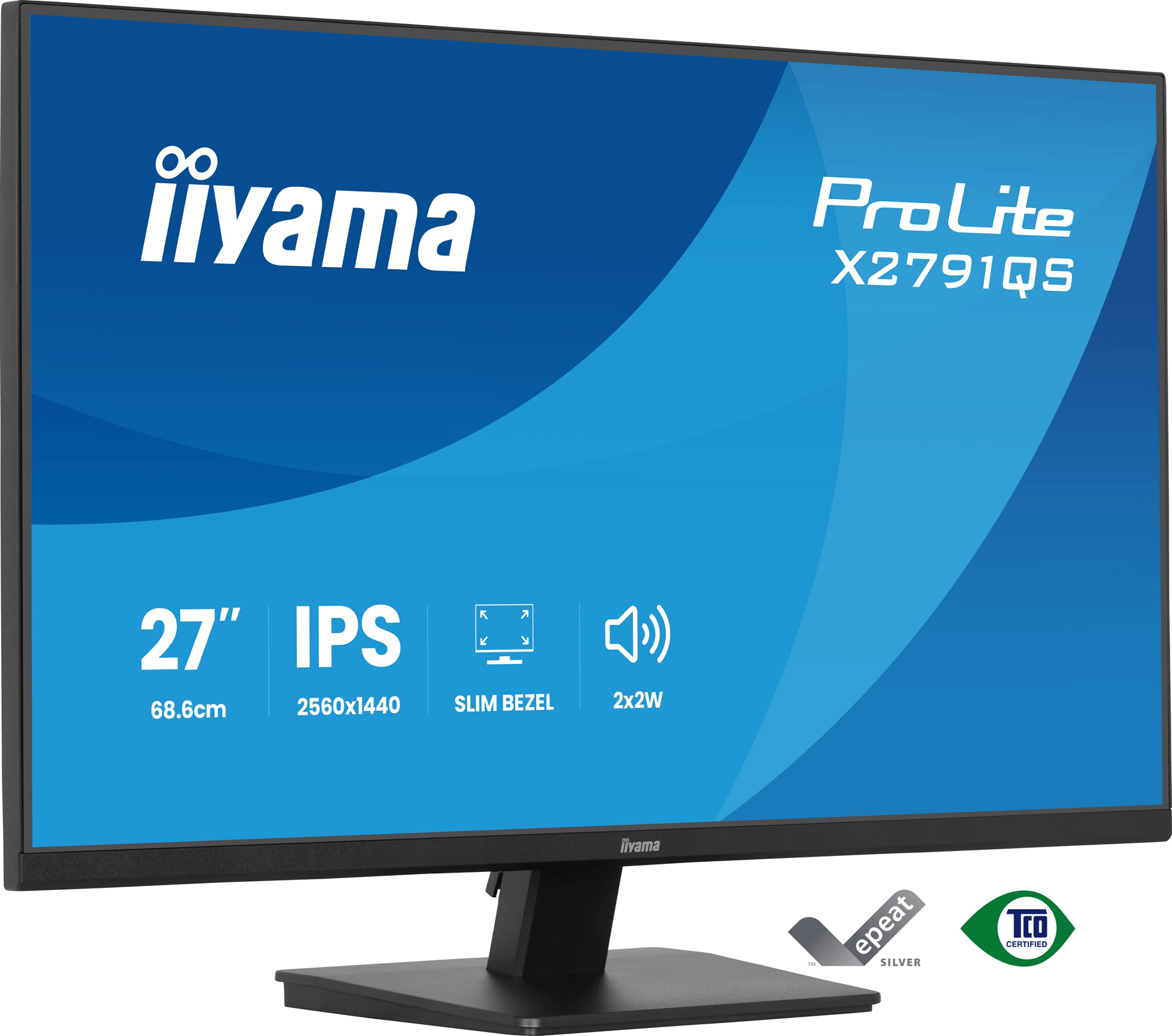 IIYAMA X2791QS-B1 ProLite 27" LED IPS Quad HD HDMI Altavoces