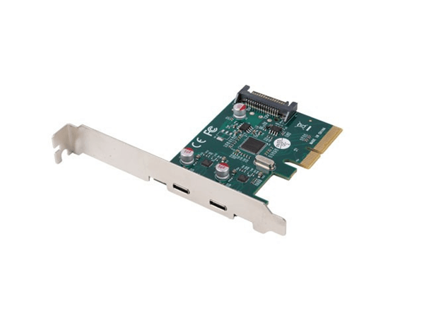 TARJETA PCI EXPRESS LANBERG X1 A 2X USB-C 3.2 GEN 2X1 BAJO PERFIL