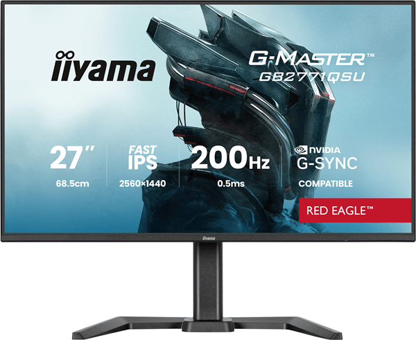 IIYAMA GB2771QSU-B1 27″ Fast IPS Wide Quad HD HDMI Altavoces