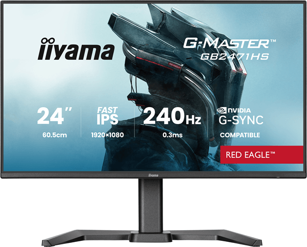 MONITOR IIYAMA GB2471HS-B1 23.8″ Fast IPS 1920 x 1080 HDMI Altavoces