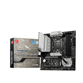 PLACA-INTEL-CORE-i3-i5-i7-i9-MSI-B560M-MORTAR-WIFI-SK1200-DDR4-PCX3.0-MATX