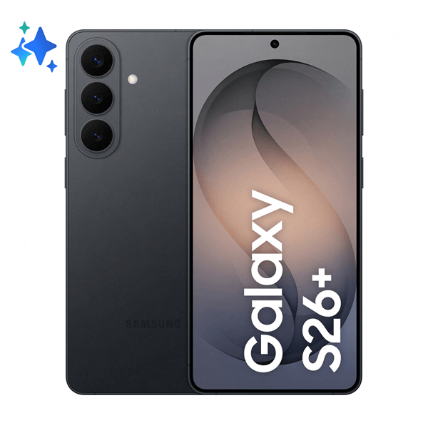 Móvil – Samsung Galaxy S26+, Negro, 256 GB, 12 GB RAM , 6.7″ QHD+, Exynos 2600, 4900 mAh, Android 16