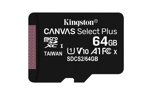 64gb microsdxc canvas select 2p 2pc 100r a1 c10 card+sd adapt er