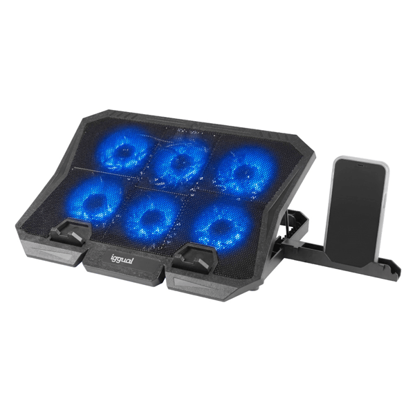 iggual Refrigerador portátil 6 ventiladores RP6V17