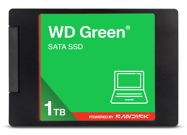 WESTERN DIGITAL Green WDS100T5G0A SSD 1000GB 2.5" 545MB/s Serial ATA III