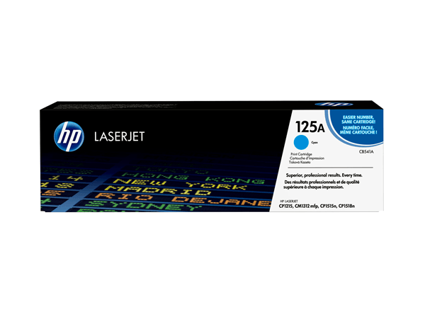 TONER HP LASERJET CYAN CP1215 CB541A