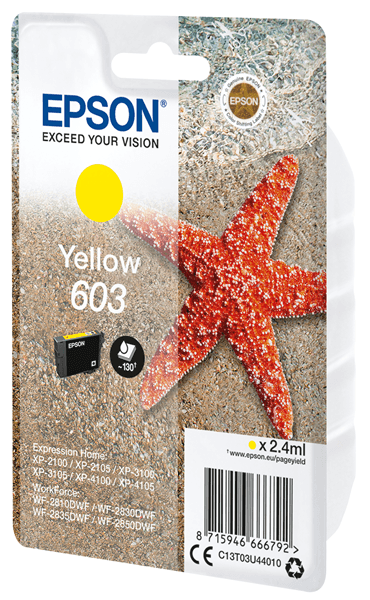 CONSUMIBLE EPSON AMARILLO 603