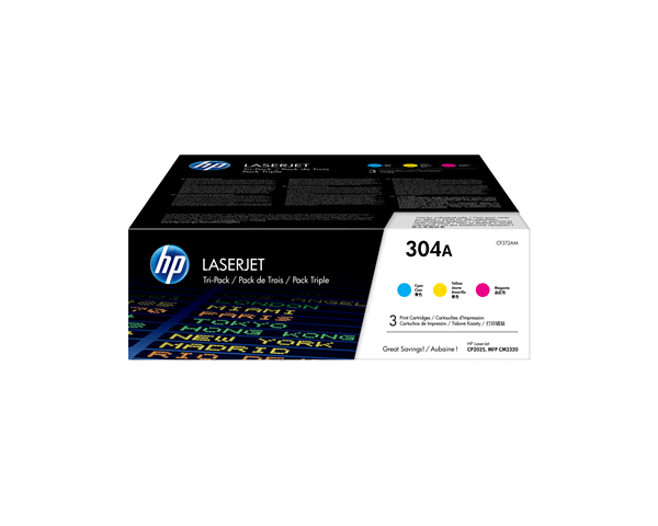 TONER HP 304A PACK 3