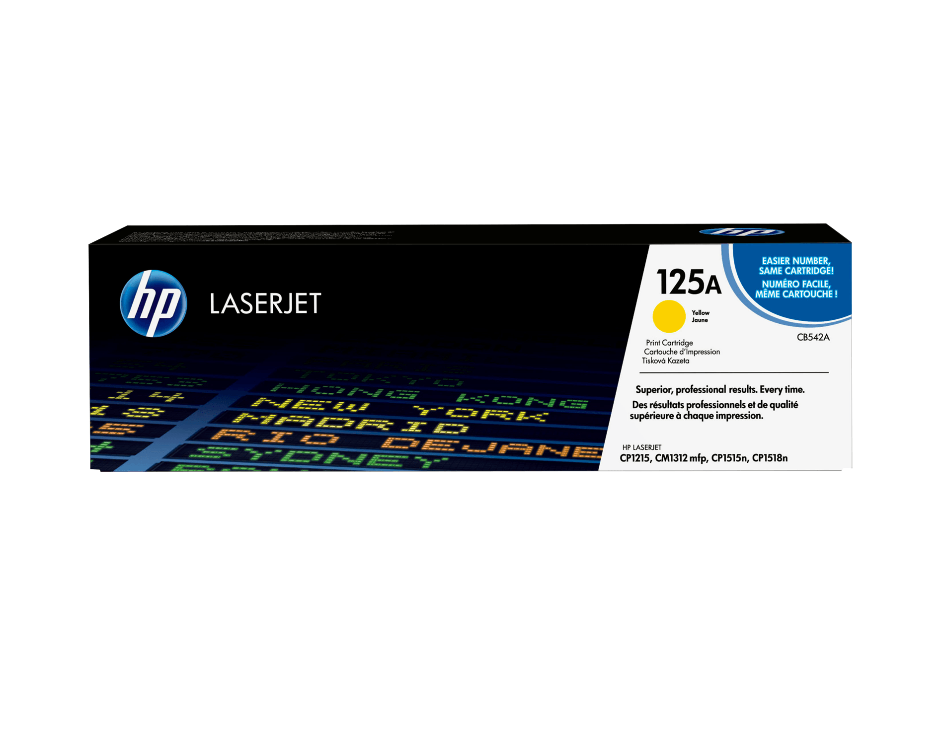 TONER HP LASERJET AMARILLO CP1215 CB542A