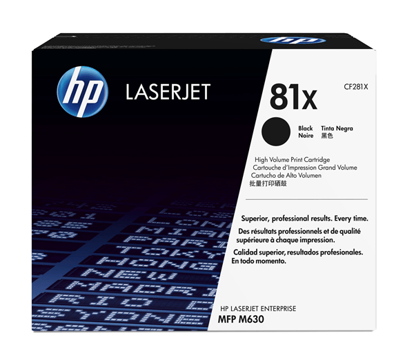 TONER CARTRIDGE 81X BLACK