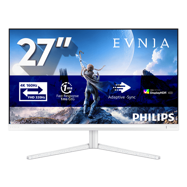 Monitor PHILIPS 27″ LCD Fast IPS 4K Ultra HD HDMI Altavoces
