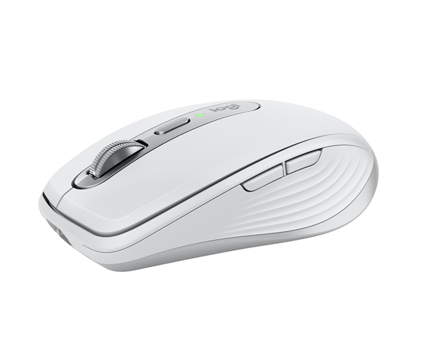 Logitech - MX Anywhere 3S + Bluetooth Laser 8000 DPI Gris Palido