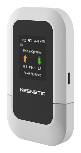 Keenetic Roamer 4G Router Movil WiFi6 AX230