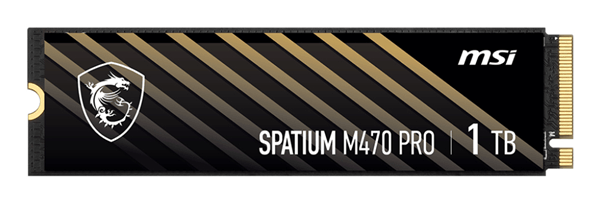 SSD MSI SPATIUM M470 Pro PCIe 4.0 NVMe M.2 1TB