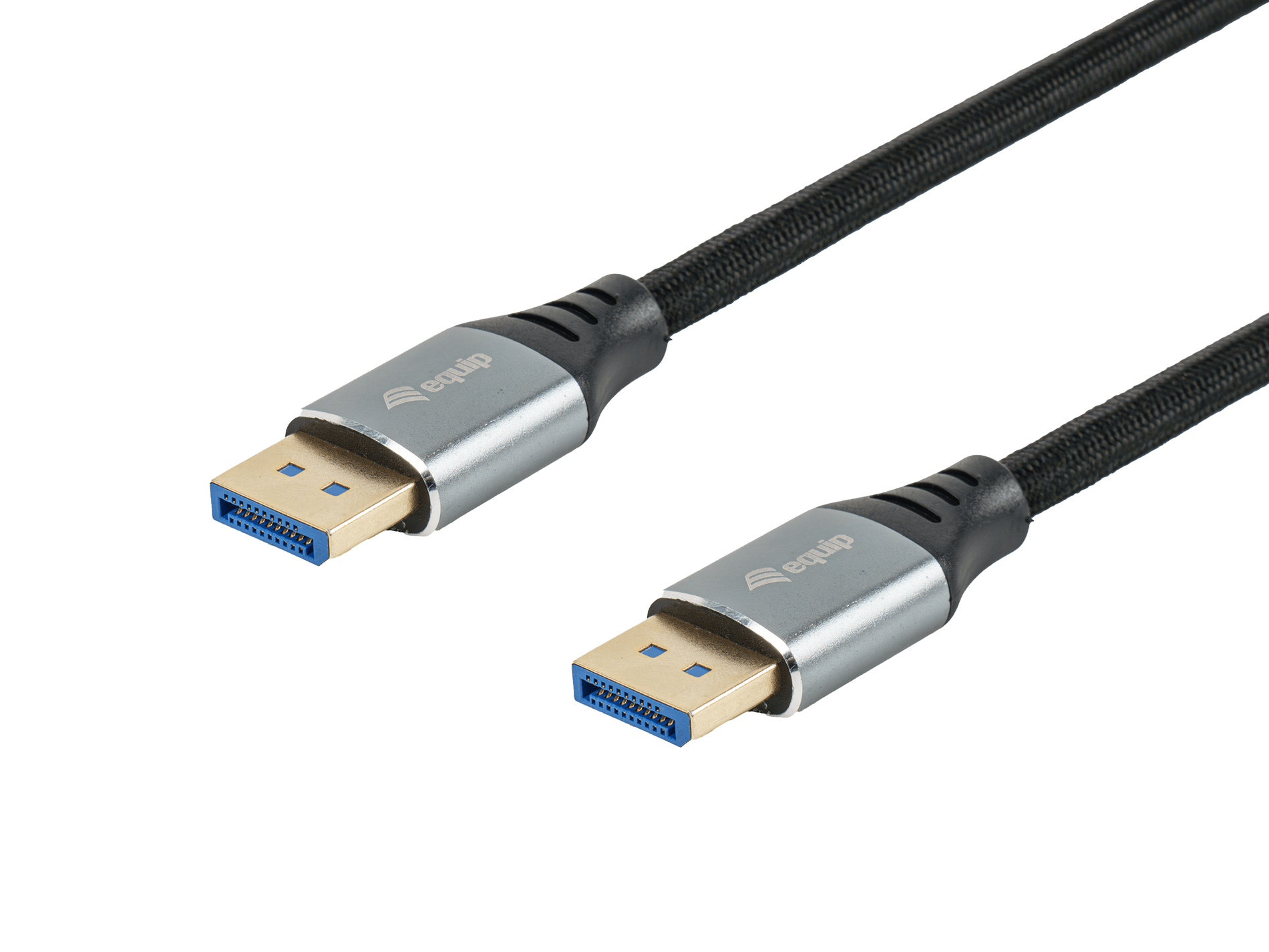 CABLE DISPLAYPORT A DISPLAYPORT PREMIUM 2,1 EQUIP 119281 1M 16K 60Hz 54Gps ALUMINIO