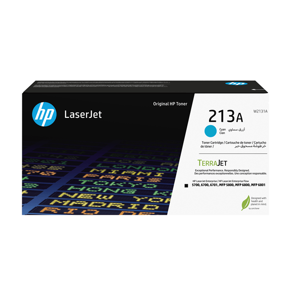 HP Toner laserJet 213A cian