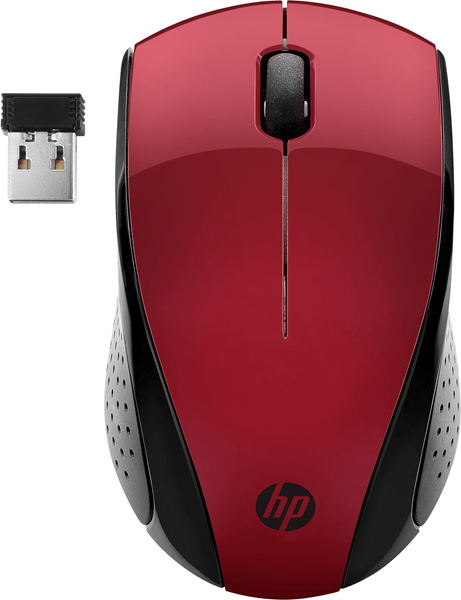 WIRELESS MOUSE 220 S RED RED