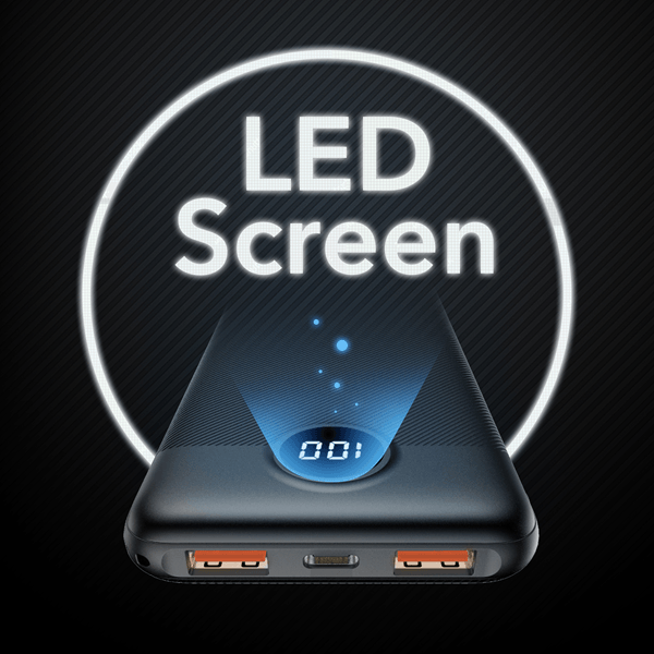 VEGER L10 VG W1105PD PD20W 10000mAh Screen Powerbank