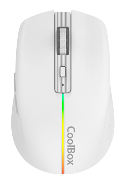 RATON COOLBOX W01 1.600DPI INALAMBRICO BLANCO