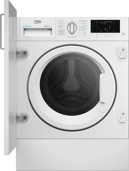 LAVADORA SECADORA INTEGRABLE BEKO B5DBT48437WB 8/5 KG 1400 RPM A