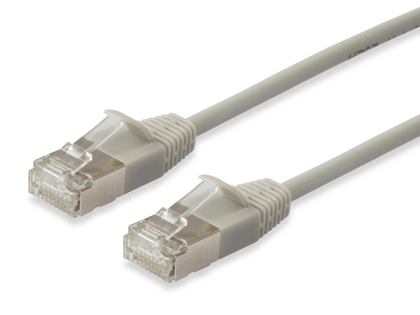 LATIGUILLO SLIM APANTALLADO S/FTP CATEGORIA 6A LIBRE DE HALOGENOS 10G 15M EQUIP 606120