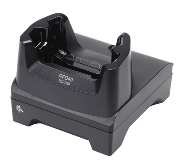 RFD40 1DEVICE SLOT/0 TOASTER SLOTS CHARGE ONLY CRADLE SUPPORT TC21/26. REQUIRE POWER SUPPLY(PWR-BGA12V50W0WW) DC LINE CORD(CBL-DC-388A1-01)