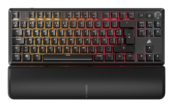 TECLADO CORSAIR K70 CORE TKL WIRELESS RGB MLX RED ESPANOL CH-914901E-ES