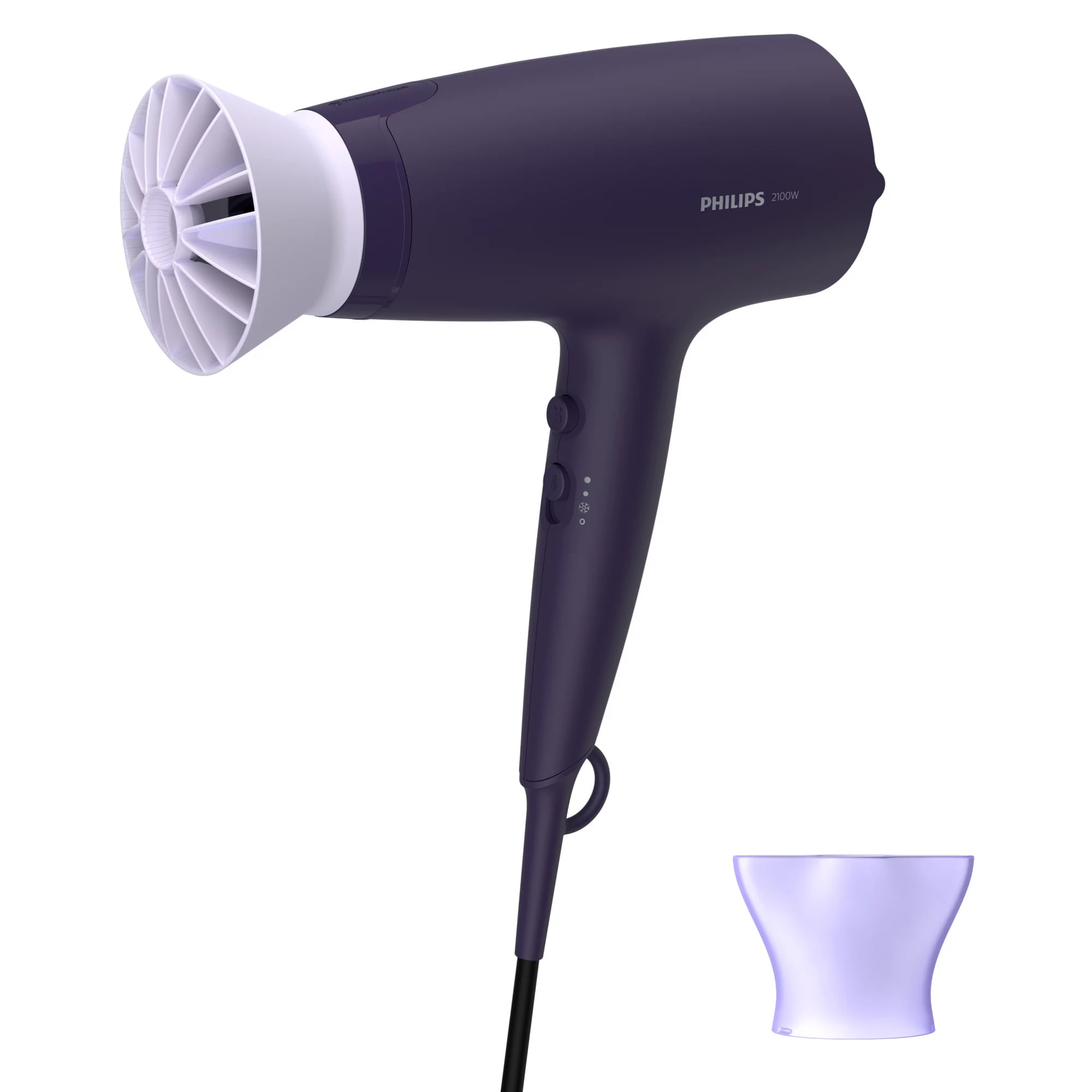 SECADOR DE PELO PHILIPS BHD340/10 NEGRO 2100W