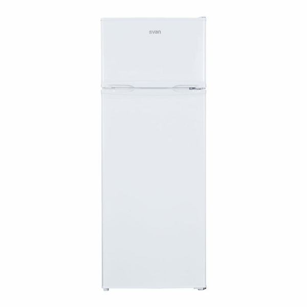 FRIGORIFICO DOS PUERTAS SVAN SF145501E E ALTO 143 CM ANCHO 55 CM BLANCO