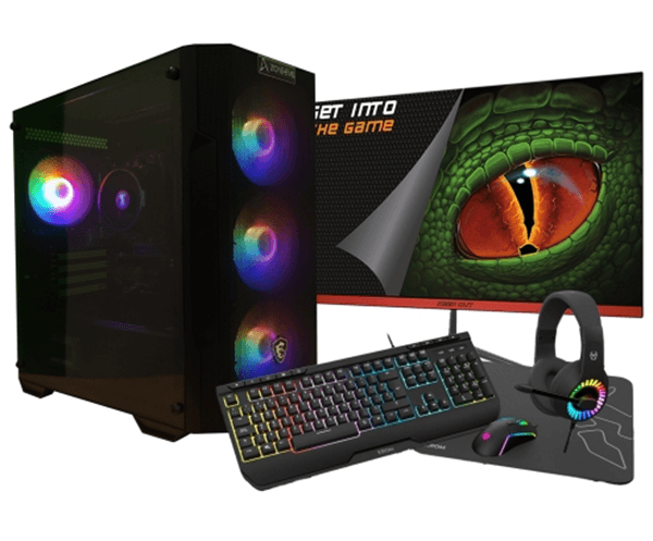 Zone Evil AMD Ryzen 5 4650G 32GB 1 Tb NVMe Monitor 24 Ordenador GamingPC